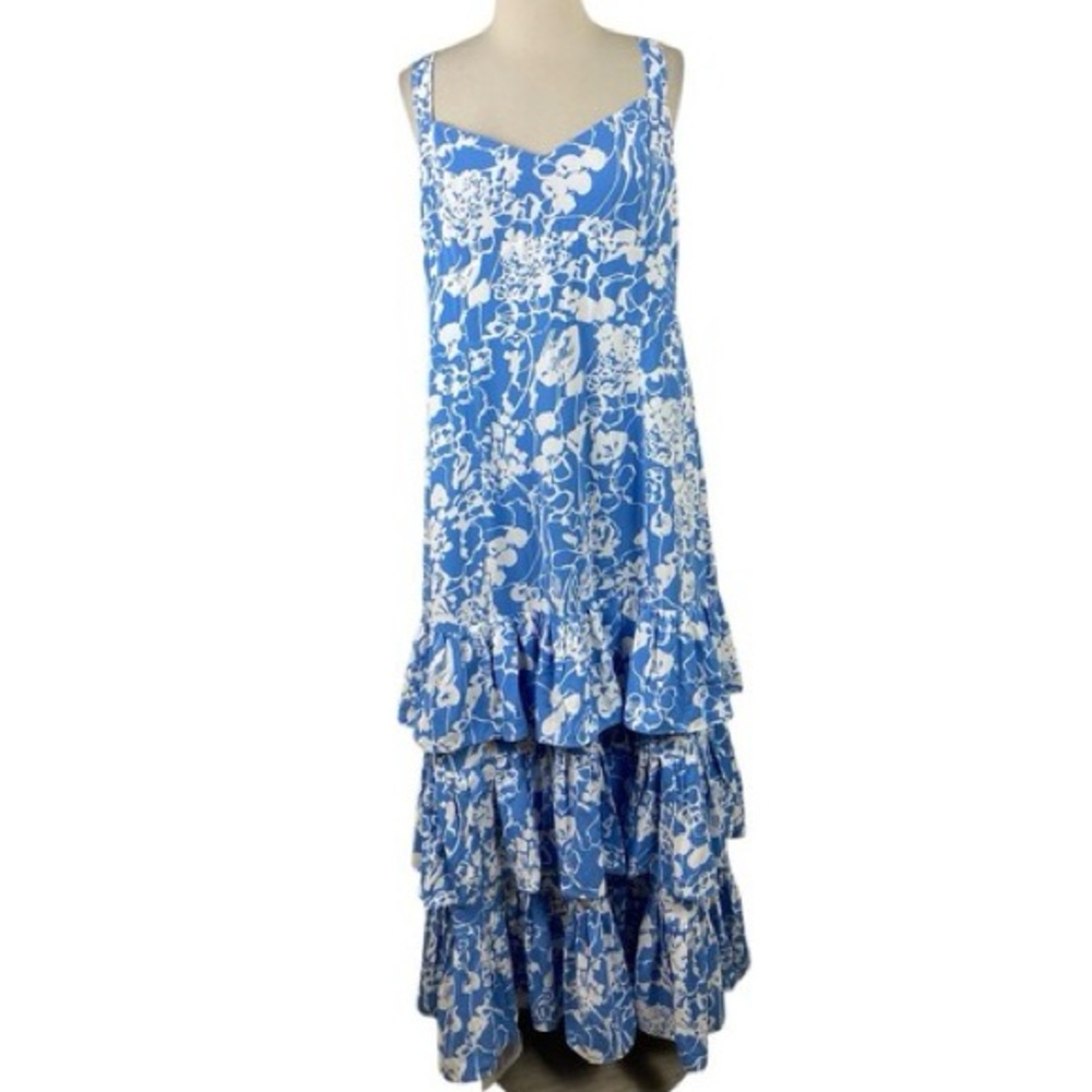 Abercrombie Blue Floral Dress